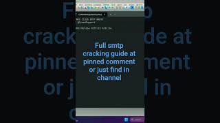 How to crack smtp 2026 | smtp cracking full tutorial #accountcracking #crackingtutorial #smtp #imap