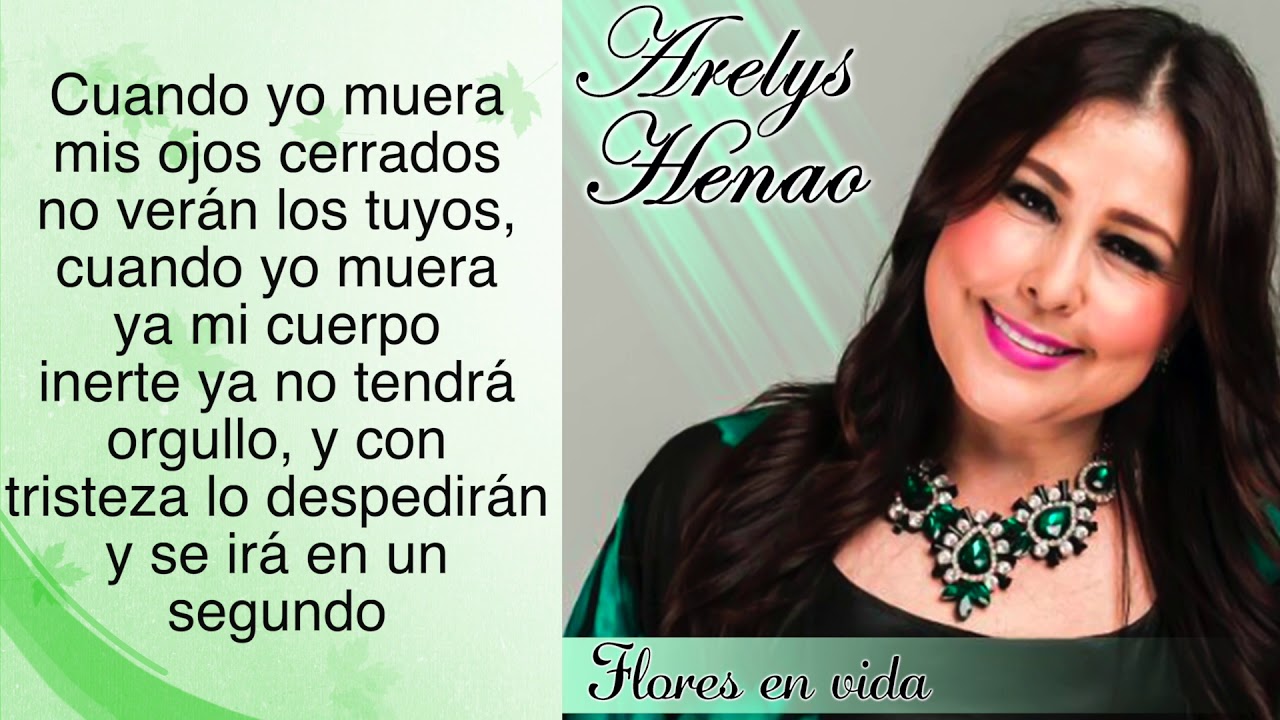 ARELYS HENAO FLORES EN VIDA YouTube arelys-henao-flores-en-vida-youtube
