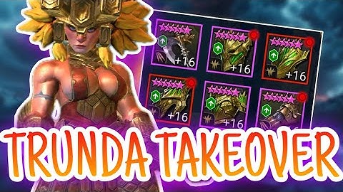 20X HIS HYDRA CLASH SCORE!? End-Game Trunda Team Hydra Takeover | RAID: Shadow Legends