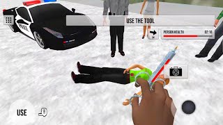 Trình mô phỏng Bác Sĩ Lái xe cứu thương - Ambulance Simulator - Car Driving Doctor screenshot 2