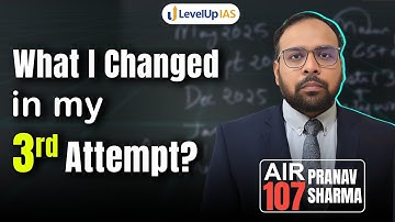 AIR 107 Pranav Sharma’s UPSC CSE 2026 Strategy | He Cracked UPSC with a Full Time Job