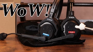 SYNCO XTALK X2 Wireless Intercom Headset System