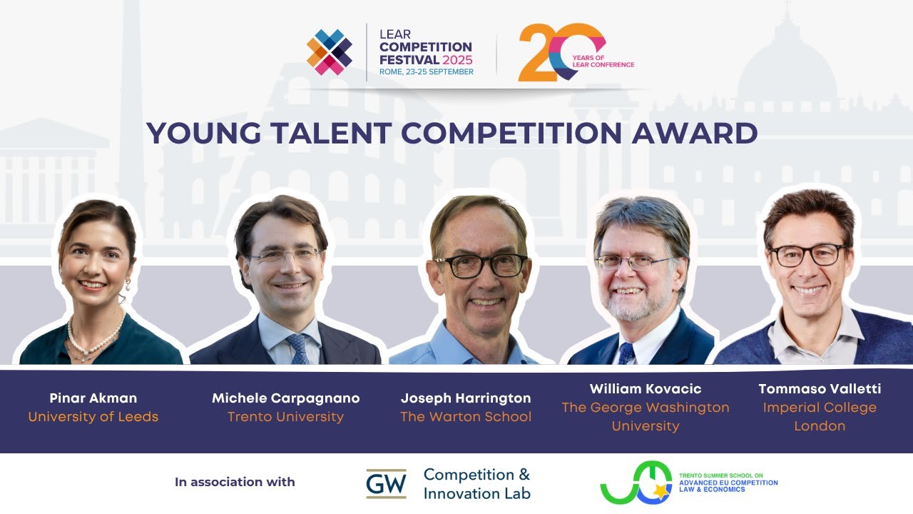 LCF25 - Presentation of the Young Talent Competition Award