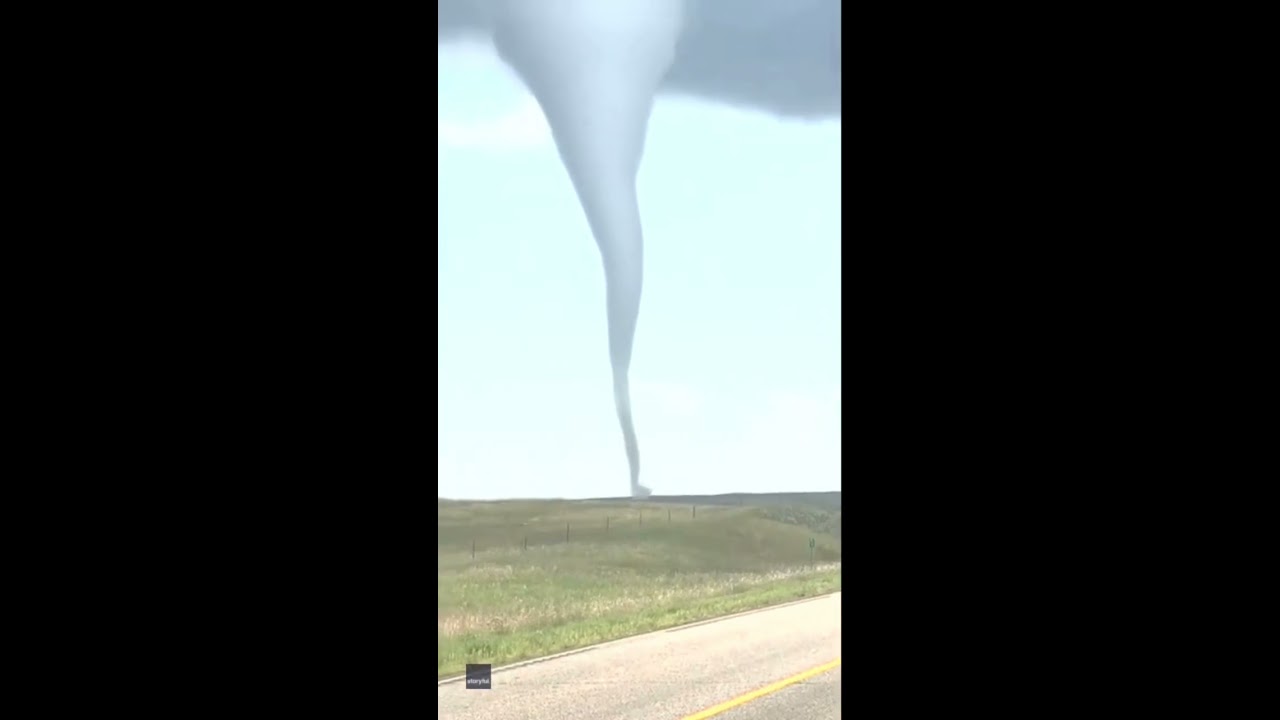 Two Large Tornadoes Spotted In North Dakota During Severe Storms