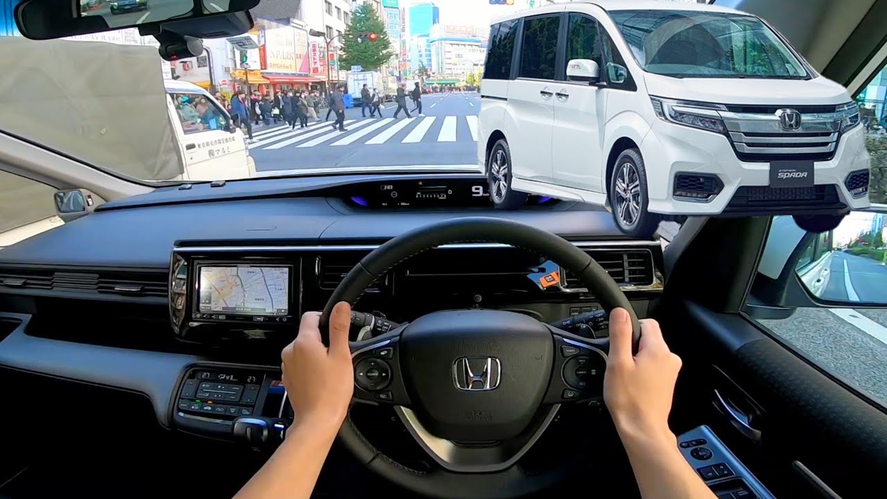 【ドライバー視点】ホンダ ステップワゴン  / HONDA STEPWGN POV DRIVE