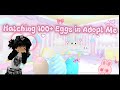 Relaxing Hatching 100+ Eggs in Adopt Me