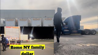 Run into a low bridge Family dollar account in Rome NY