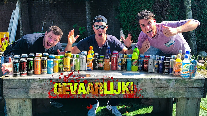 ALLE ENERGIE BLIKJES KOPEN EN OP DRINKEN! ZIJN ENERGIE BLIKJES ECHT ZO GEVAARLIJK?