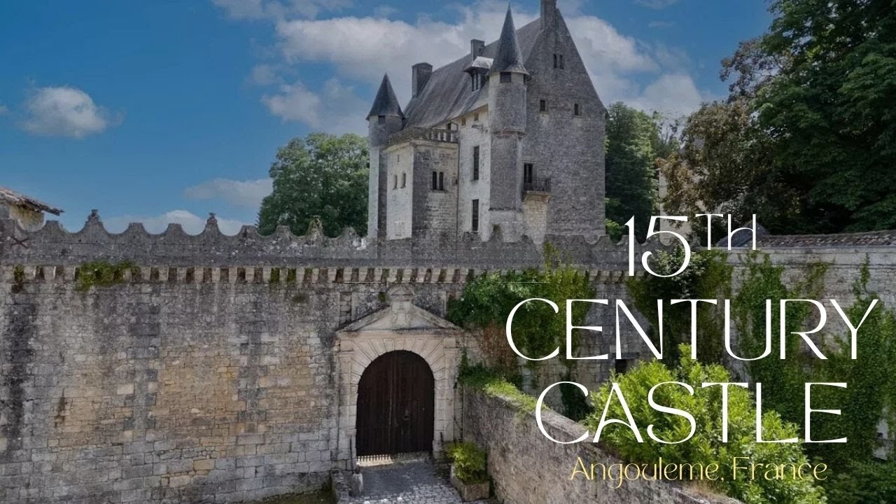 15th Century Castle in France For Sale!