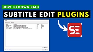 How to Download, Install and Use Subtitle Edit Plugins screenshot 5