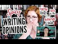 Reacting to Your Unpopular Writing Opinions (from Kate Cavanaugh!)