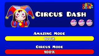 Pomni Dash (All Levels) | The Amazing Digital Circus in Geometry Dash!