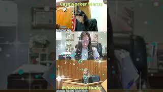 Caseworker Warns Child Would Still Be at Risk if Returned Home Emotional Dependency Court Hearing