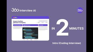 [Intro] How to ace coding/technical interviews using the 360Interview AI assistant?