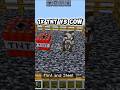 Minecraft - 1X TNT VS COW #minecraft #minecraftgameplay #minecraftpe #minecraftshorts