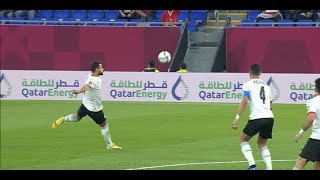 احمد رفعت يسجل هدف عالمي في الدقيقة الرابعة ضد السودان في كأس العرب 2021
