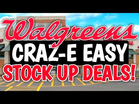 🤯CRAZ-E EASY STOCK UP DEALS!!🤯COUPONS & MORE!!🤯WALGREENS COUPONING THIS WEEK🤯WAGS DEALS