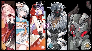 [ Aether Gazer CN] Irkalla Kuramitsuha Skuld VS Blackquartz & Fist of Revenge Iterative Testing 8β