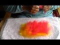 Simple feltmaking for beginners with Sue