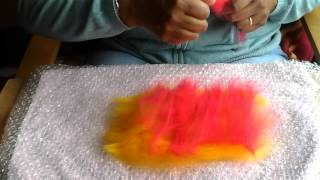 Simple feltmaking for beginners with Sue