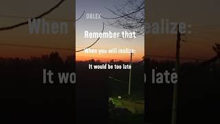 It would too late #oblex