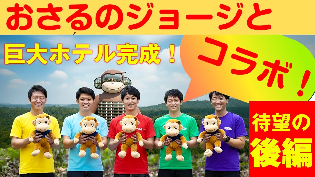 ジョージとあのAIYouTuber達が巨大ホテル建設！【後編】