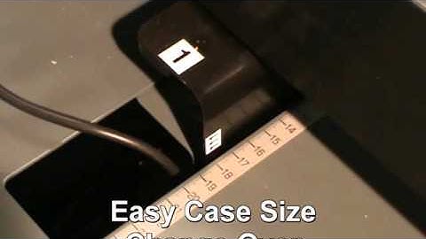 Lantech CS 1000 Case Sealer Tape Video