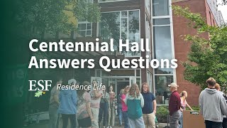 FAQs with Centennial Hall Staff!