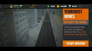 SNIPER 3D ASSASSIN - TERRORIST MINES 32/40 ADAMI ISLAND - PRIMARY screenshot 2