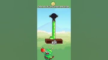 Apple Worm Chấn Sâu Đù thử thách siêu khó #games #shorts #appleworm #funny