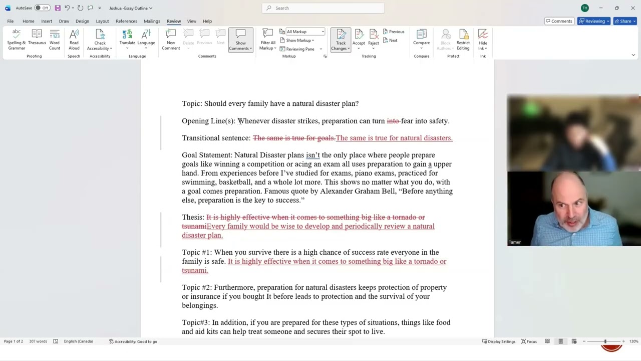 Writing Workshop: Parallel Structure