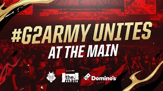 G2 Army Unites at The Main | G2 x Domino's Viewing Party