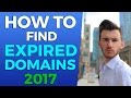 Finding Expired Domain Names For Free – Revised 2017 Version