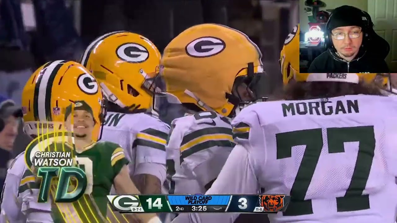 WHAT A COMEBACK!!! DGF KAM REACTS TO GREEN BAY PACKERS VS CHICAGO BEARS