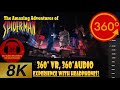 The Amazing Adventures of Spider-Man, Islands of Adventure [8K 360 | 360 Audio]