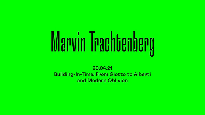 Marvin TrachtenbergBuil...  From Giotto to Alberti...