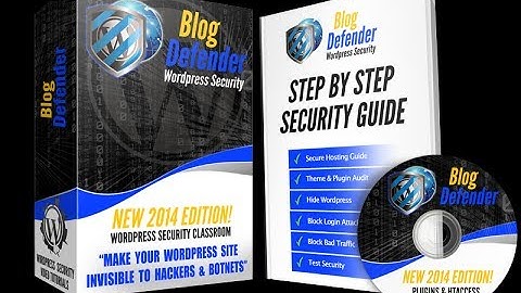 WP Blog Defender Total WordPress Security 2014 Review