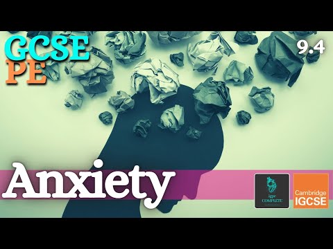 GCSE PE - ANXIETY Cognitive and Somatic - Sports Psychology 9.4 by igpecomplete