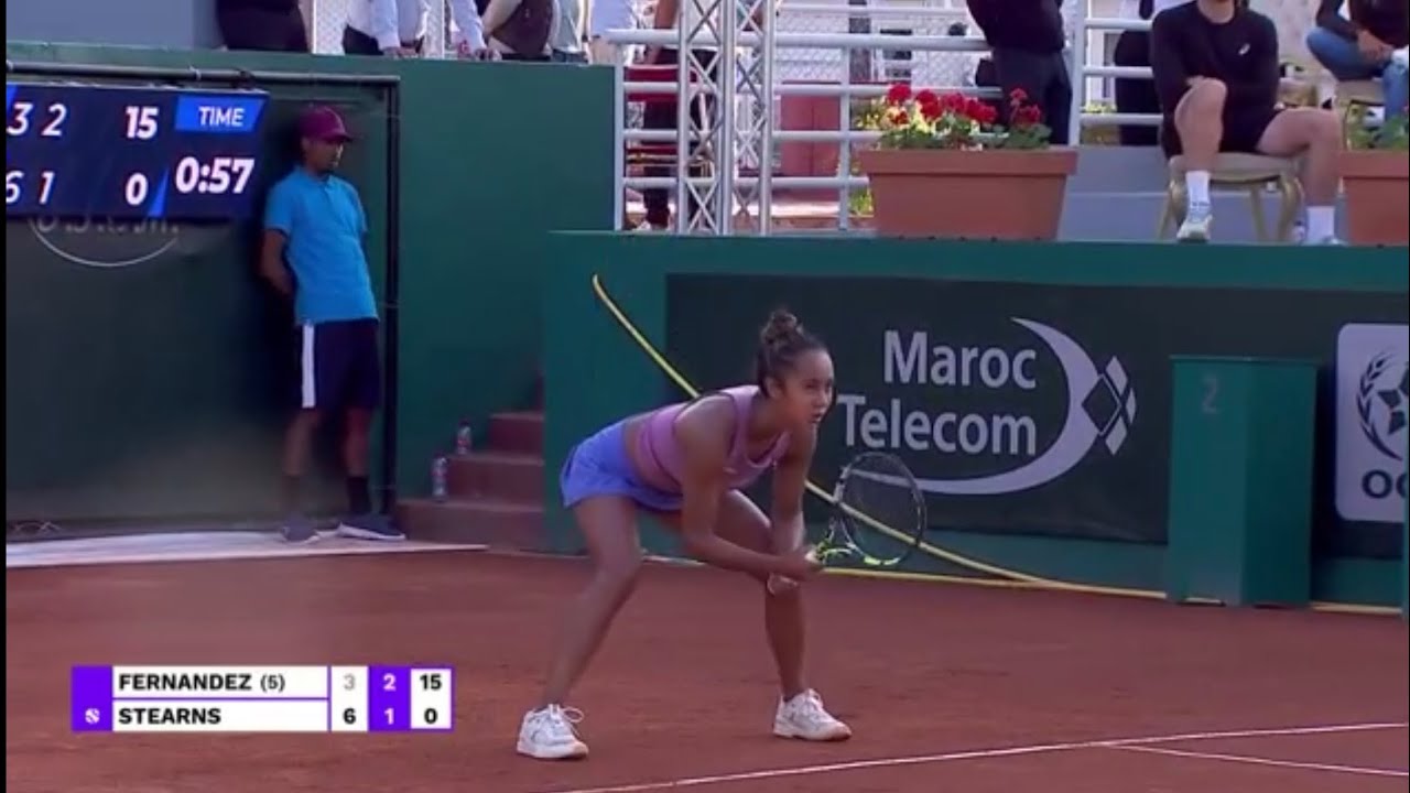 Peyton Stearns upsets Leylah Fernandez Live WTA 250 Tennis Coverage