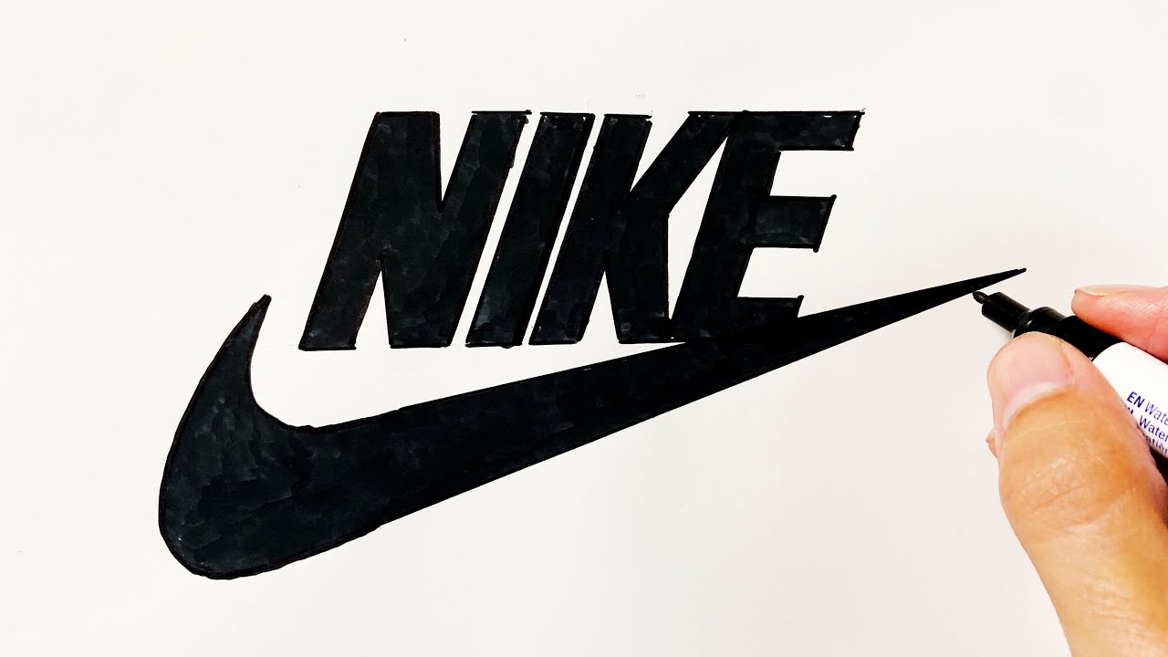 How To Draw A Cool Nike Logo at - Maxresdefault