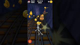 Looney Tunes Dash! (iPhone) - Level 1-2 Complete (Wabbit Season) screenshot 3