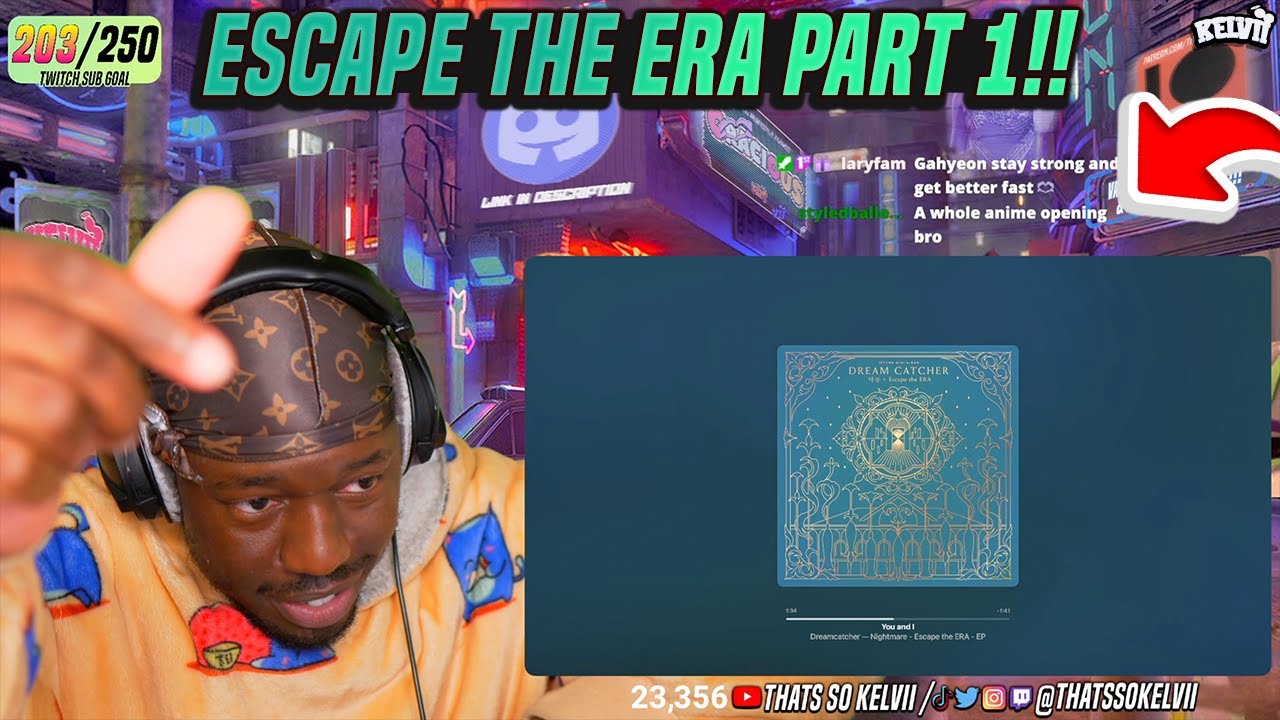 thatssokelvii Reacts to Dreamcatcher Nightmare - Escape the ERA [FULL ALBUM] **NECK SNAPPIN** PART 1
