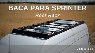 Roof rack for camper van  roof rack for Mercedes Sprinter Camper van | Vlog 38