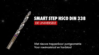 Würth Smart Step - Spiraalboor Hsco Din 338