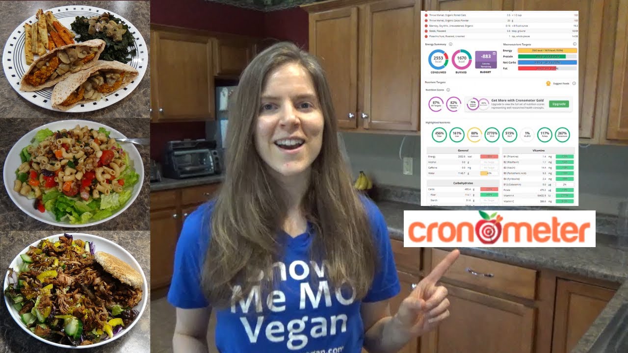 Food Tracking with Cronometer - Whole Food Vegan Nutrition
