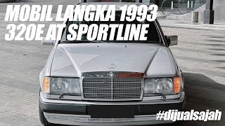 MOBIL LANGKA GAK SAMPAI 10 UNIT DI INDO | ARTIC WHITE W124 320E AT SPORTLINE 1993 #dijualsajah screenshot 4
