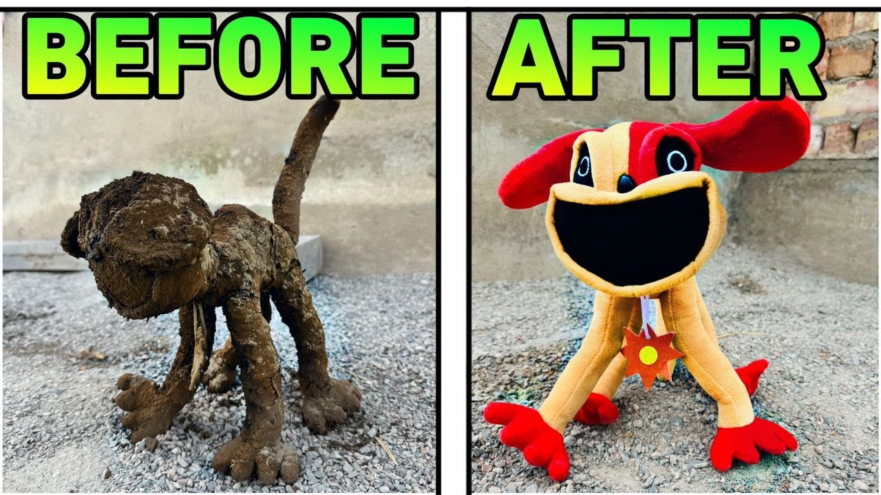 Dirty cat - washed him for 8 hours.Nightmare Catnap poppy playtime chapter 3.Cleaning Channel.ASMR.