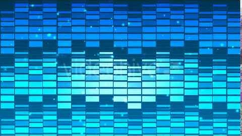 Royalty Free Motion Graphics | Blue Spectrum Wall Background