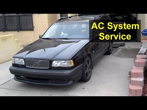 Basic AC Service, Volvo 850, S70, V70, XC70 - Auto Repair Series