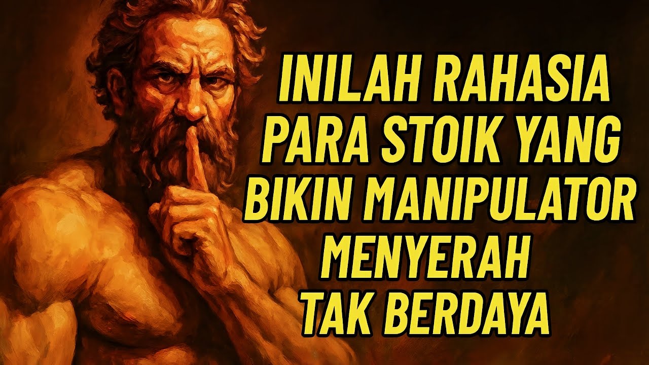 ✨ Rahasia Terlarang Ini Membuat Manipulator Frustasi Menghadapimu | Stoikisme 